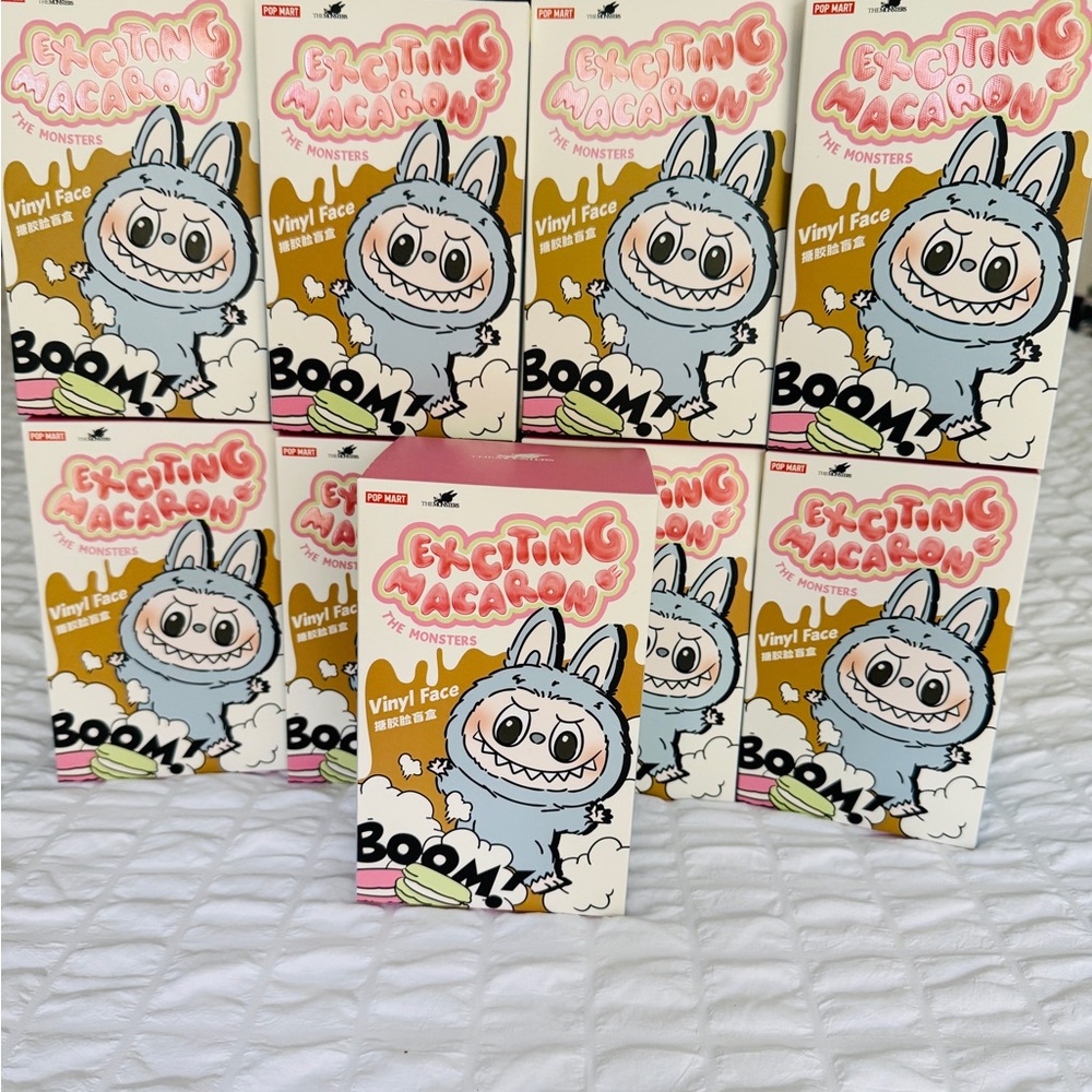 LABUBU EXCITING MACARONS 
Authentic and straight from PopMart USA 100% genuine!